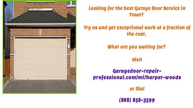 Harper Woods, MI Expert Garage Door Repair