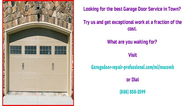 Expert Garage Door Repair Macomb, MI