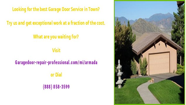 Garage Door Parts Repair & Replacement in Armada, MI