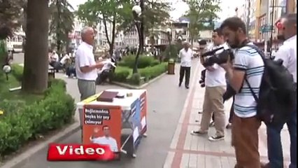 Rize'de Pkk İçin Oy İstedi, Uçan Tekmeli Cevap Yedi