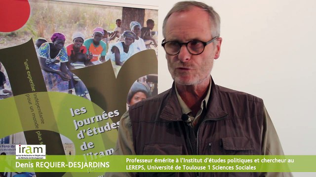 Journée d'Etudes IRAM 2015 - Interview de Denis Requier-Desjardins (Université de Toulouse)