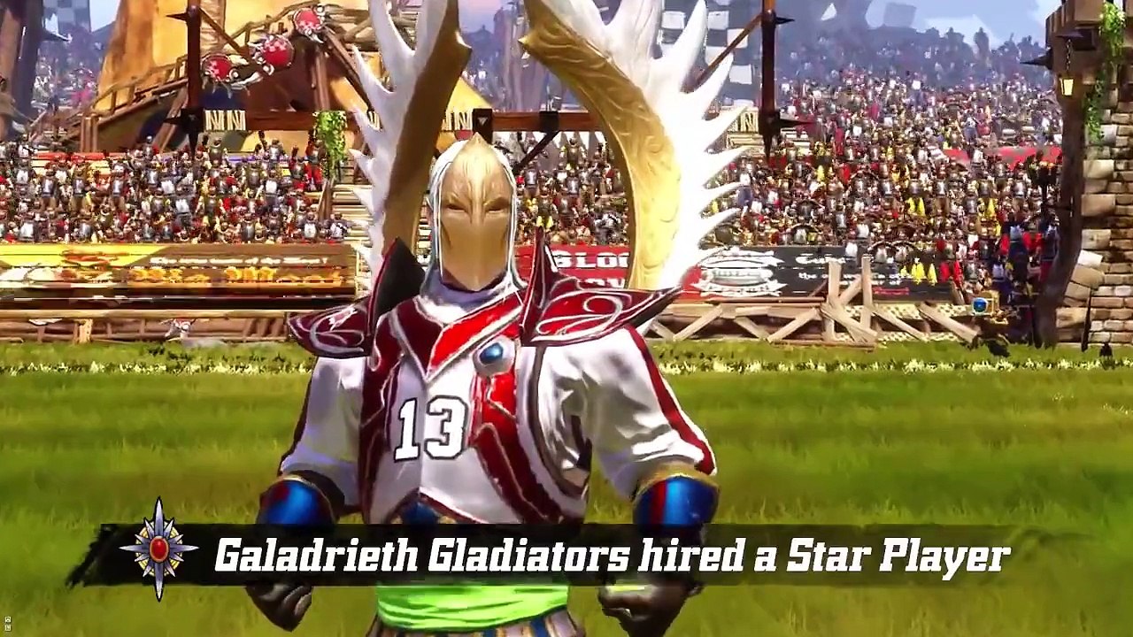 Blood Bowl 2 - Gameplay - Orques VS Hauts-Elfes