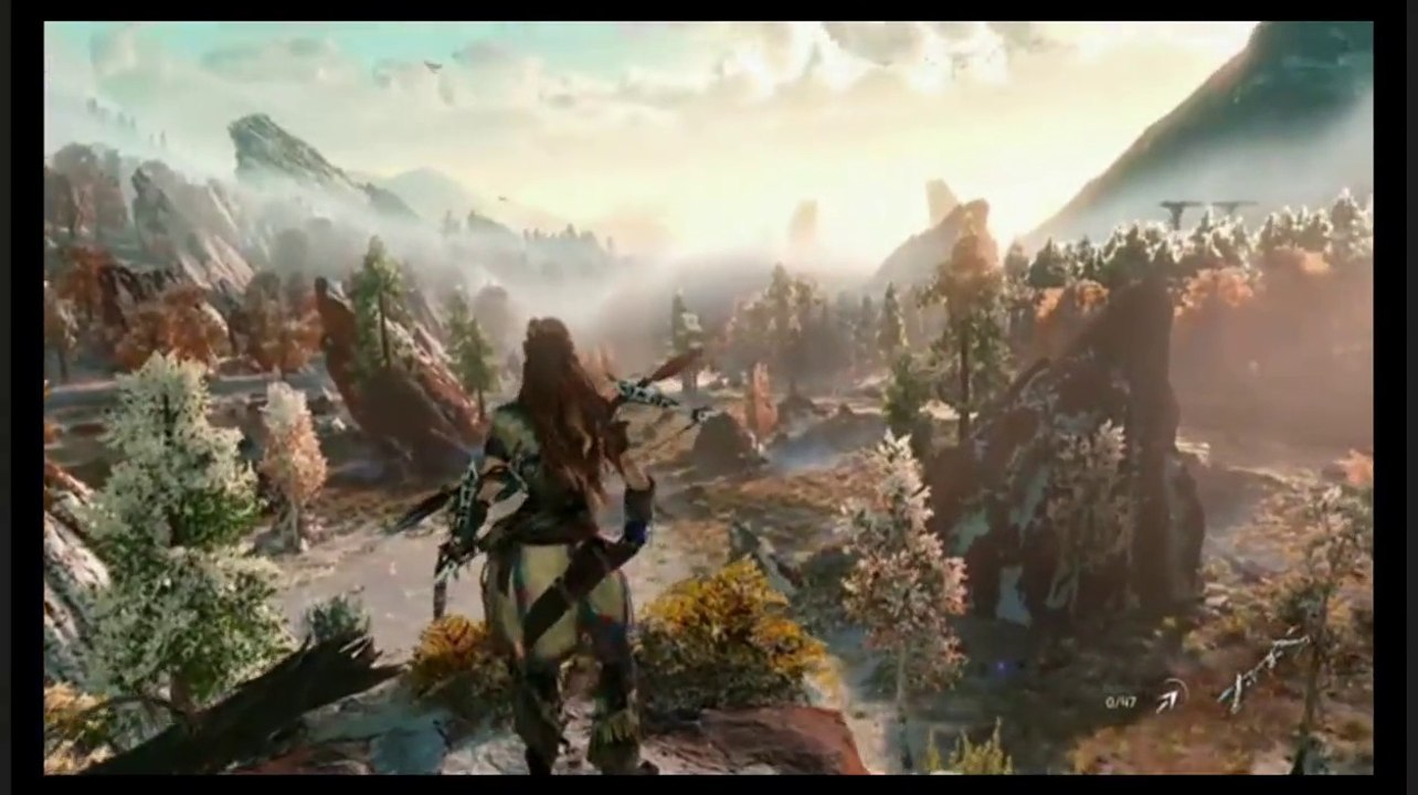 Horizon Zero Dawn on PS4 joué et commenté