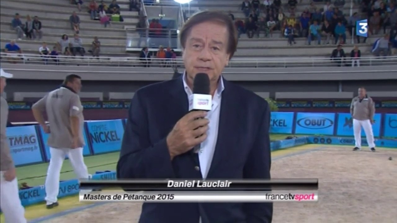 Finale Masters pétanque 2015 à Istres