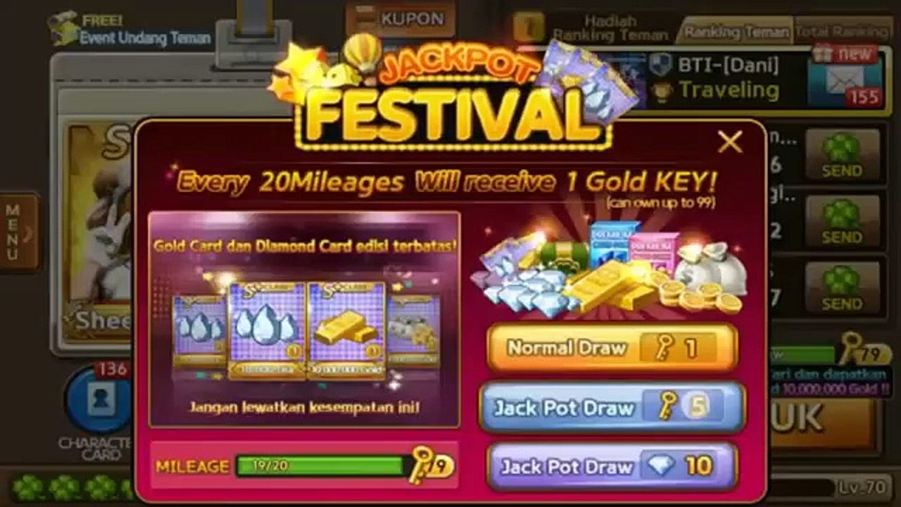 [LINE LET'S GET RICH] Open Jackpot Use Ghost ID -v -lol [ LINE เกมเศรษฐี ]