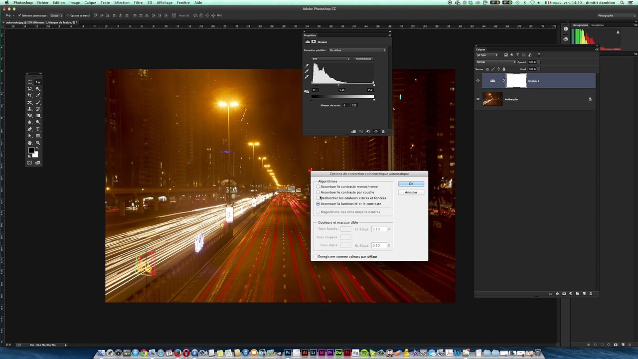 Photoshop  Formation à Evere 22 septembre 2015