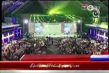 Ali Zafar Explosive Performance Over PSL Anthem Launch