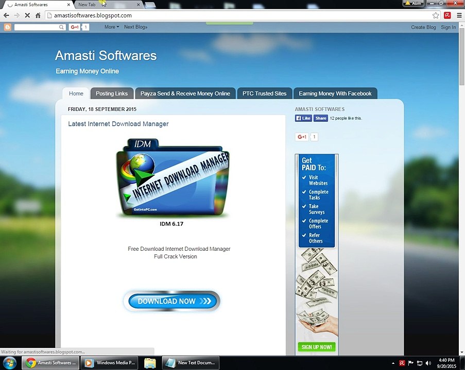 How to earning money with facebook & twitter