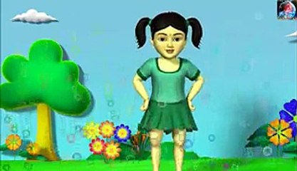 The Dog Says Bow Bow English Nursery rhyme for children with lyrics