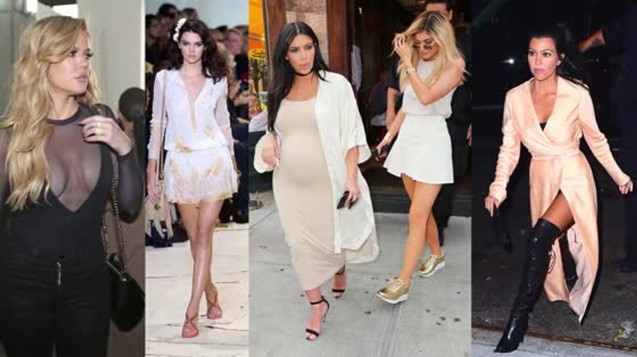 Die Kardashians bei der Modewoche in New York