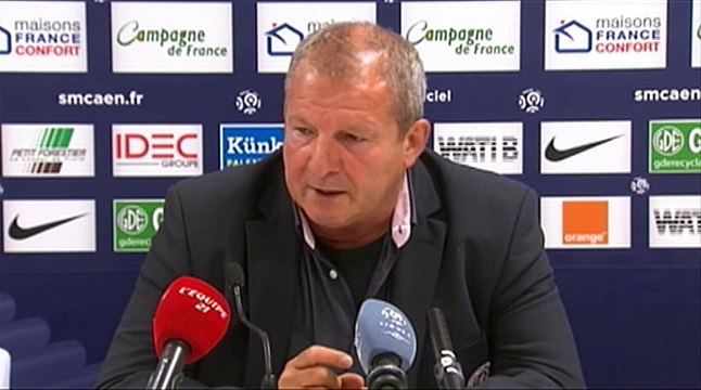 Rolland Courbis après SM Caen 2-1 MHSC