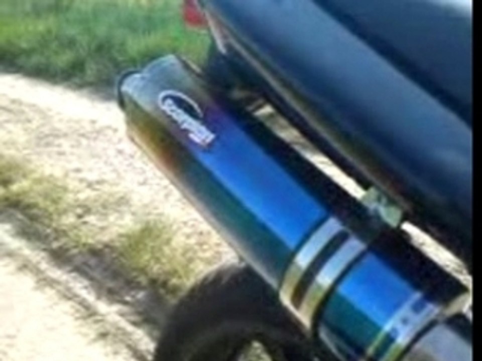 Rupteur pot scorpion hornet 600cc