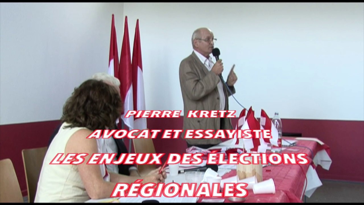 Pierre Kretz intervient à l'Université d'été d'Unser Land