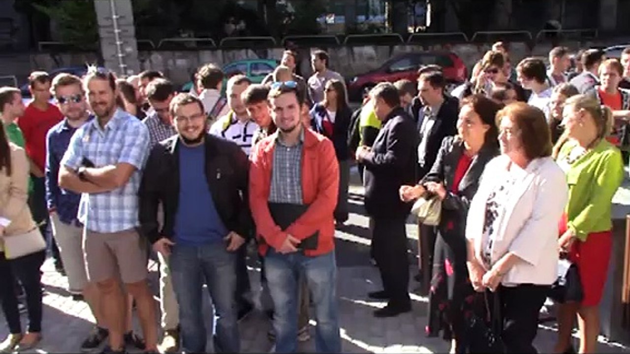 STU získala dva elektromobily e-up od spoločnosti Volkswagen