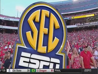 Georgia Fan Gets Caught On Camera Pulling Down A Girl's Shirt To Look At Her Boobs