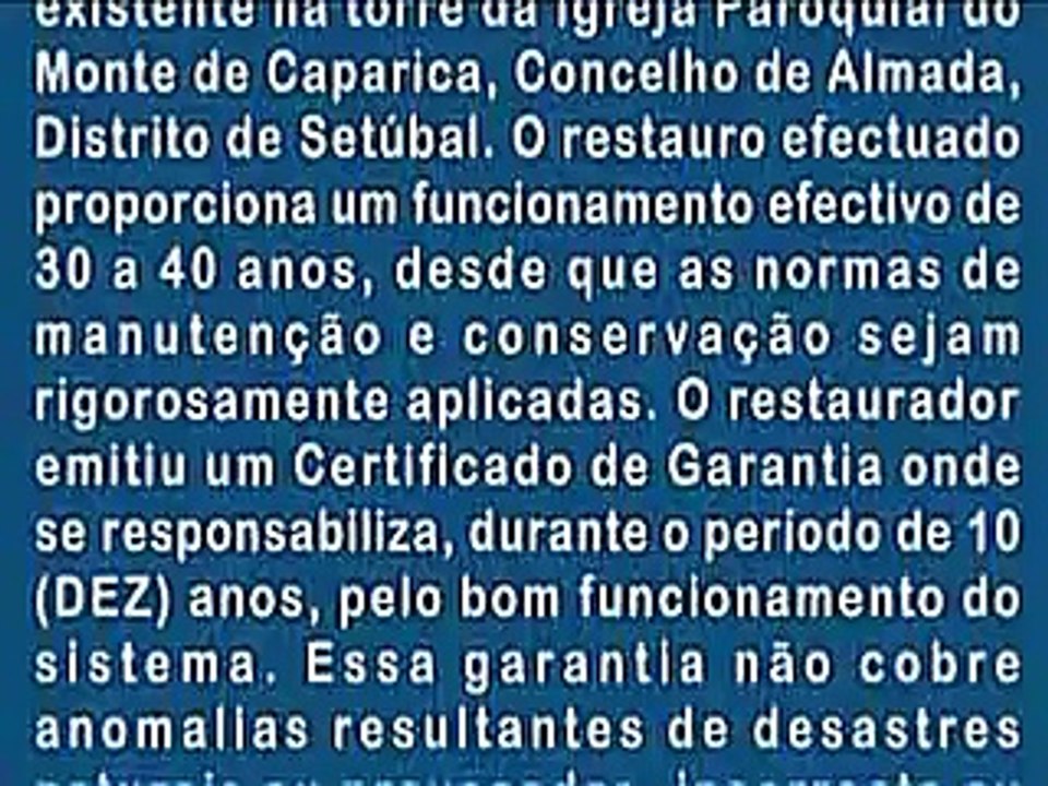 Cousinha - Relógios da Torre / Igreja do Monte de Caparica - Almada