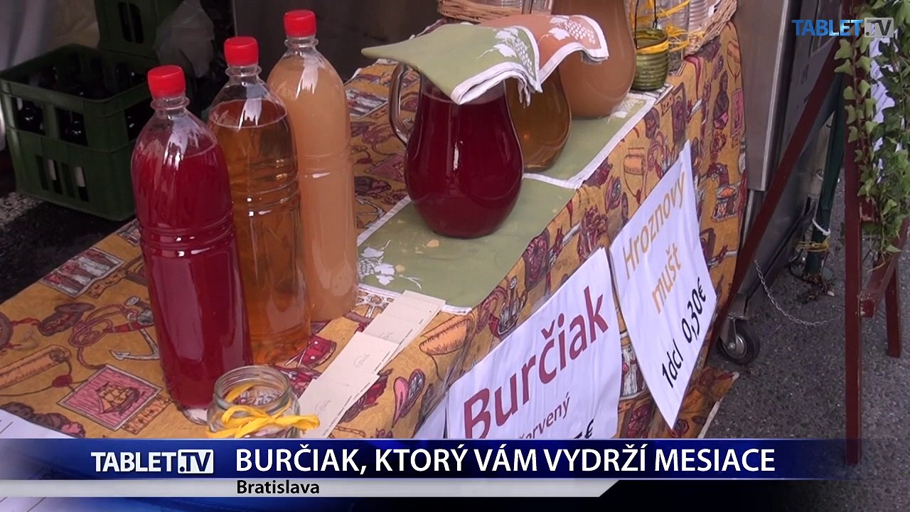 Burčiak vám môže vydržať aj niekoľko mesiacov