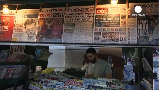 Греки реагують на результати виборів: песимізм домінує