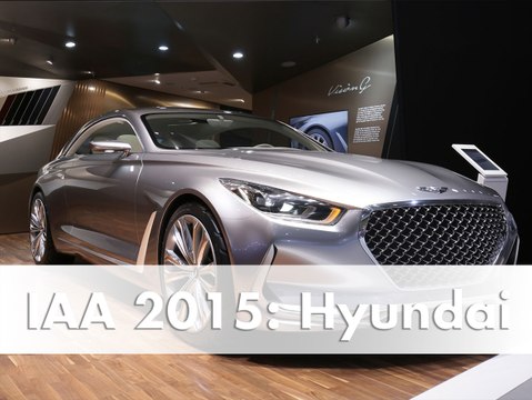 IAA 2015 Hyundai: World Premiere: Vision G , Hyundai i20 Active & Hyundai Concept N plus i20 WTC