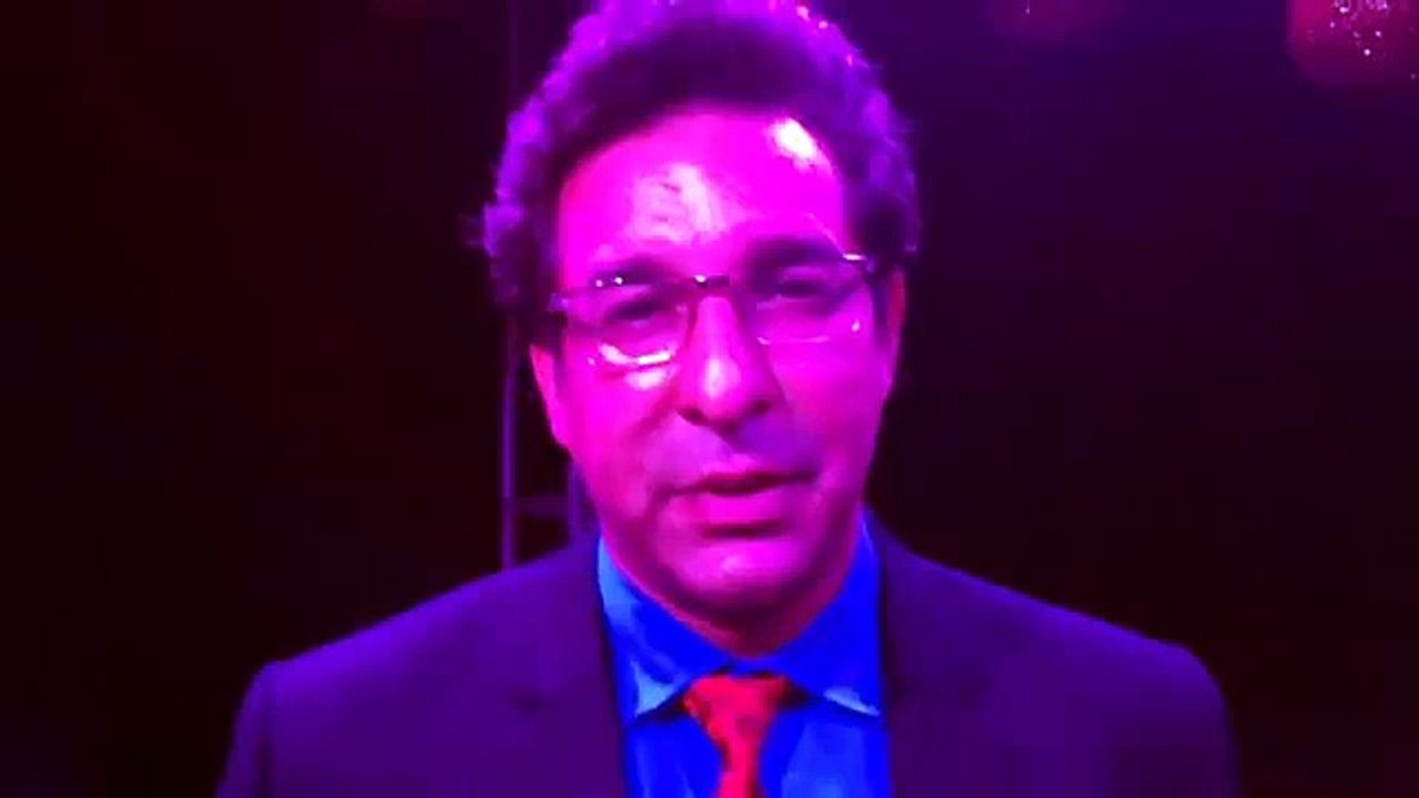 Waseem Akram at Pakistan Super League Opening Ceremony - PSLT20 Launch