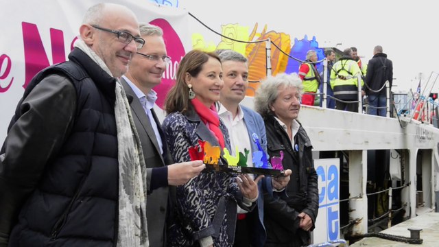 Ségolène Royal fait découvrir au public l’Arche de Noé Climat