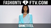 Ohne Titel Spring/Summer 2016 Collection at New York Fashion Week | NYFW | FTV.com