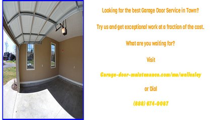 Expert Garage Door Repair Wellesley, MA