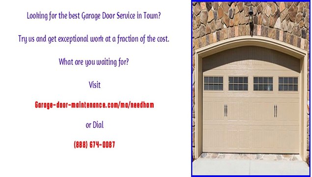 Needham, MA Garage Door Parts Repair & Replacement