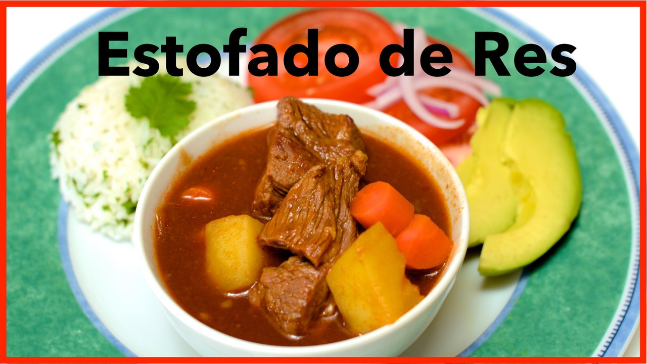 Colombian Beef Stew With Tomato Sauce / Estofado de Res