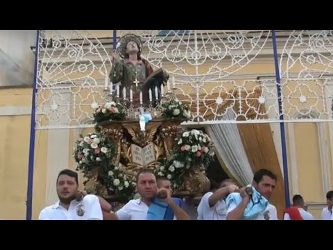 Teverola (CE) - Festa di San Giovanni, la processione (20.09.15)