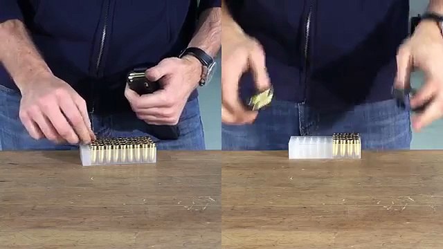 Extension pour charger un pistolet mitrailleur rapidement