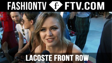 Lacoste Front Row SS16 | New York Fashion Week NYFW | FTV.com