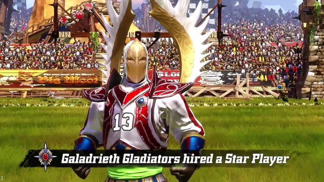 Blood Bowl II - Gameplay Orcs vs Hauts-Elfes