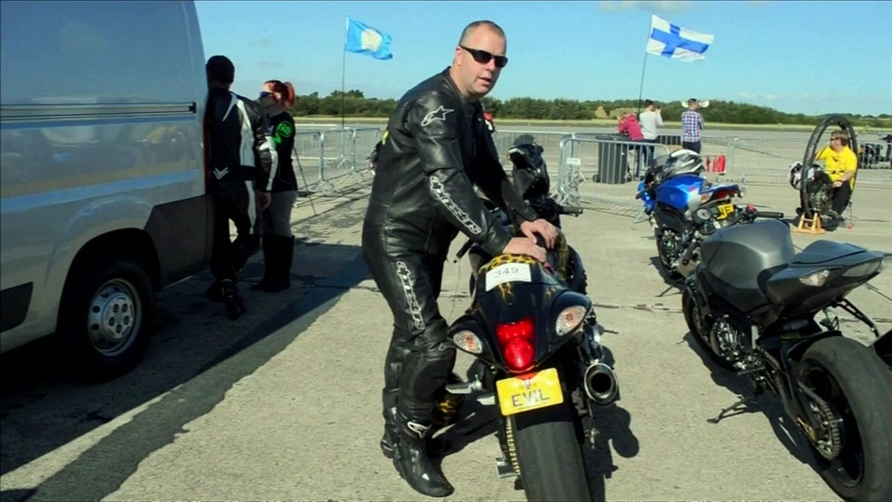 World motorcycle wheelie speed record broken