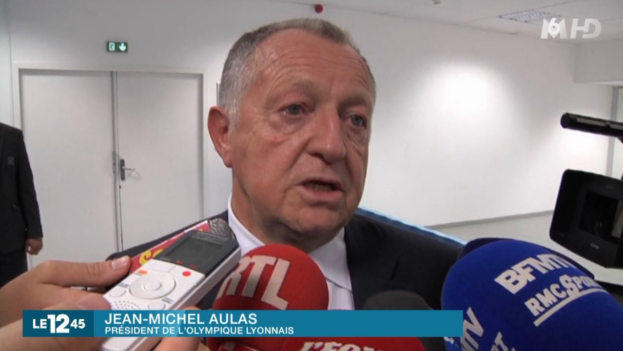 Jean-Michel Aulas traite Vincent Labrune de "guignol" - ZAPPING ACTU DU 21/09/2015