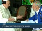 Pope Meets With Fidel and Raul Castro