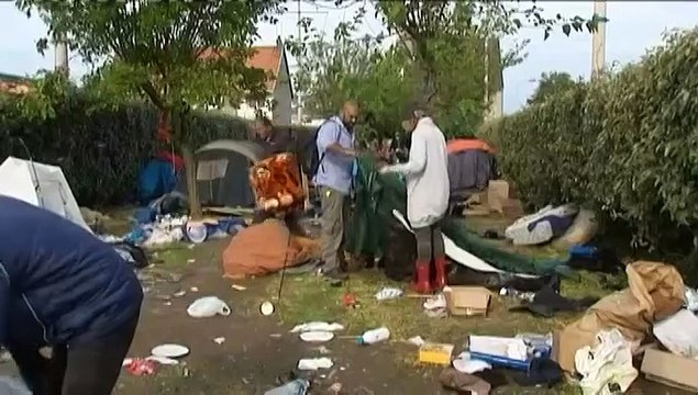 Calais : 200 migrants syriens évacués par la police
