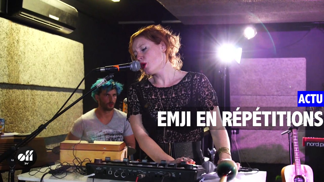 EMJI en répétitions pour sa tournée "Folies Douces"