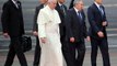 Cautious on politics, Pope celebrates Mass in east Cuba