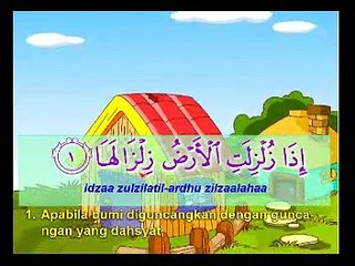 Murottal Al Quran Anak : QS. Az-Zalzalah (Muhammad Thoha AlJunaid)