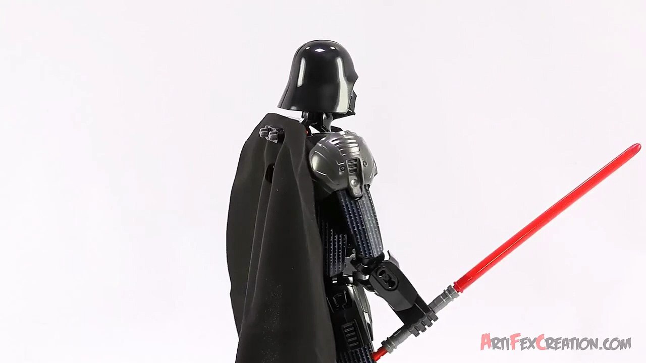 Lego Star Wars DARTH VADER Battle Figure 75111 Stop Motion Build Review