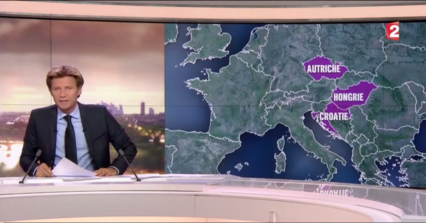 France 2 place l'Autriche en République Tchèque dans son JT