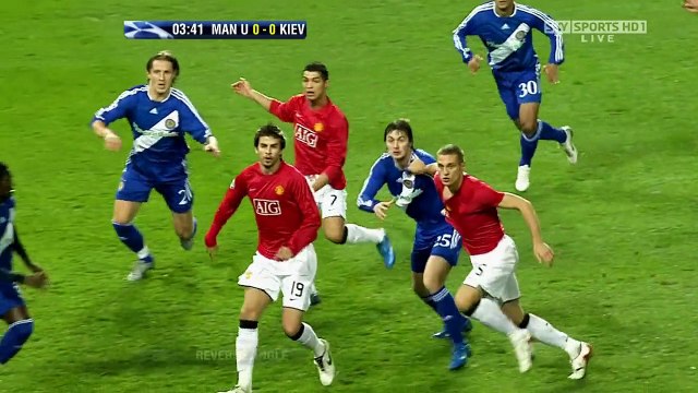 Cristiano Ronaldo Vs Dinamo Kiev Home HD 720p (07-11-2007) English Commentary