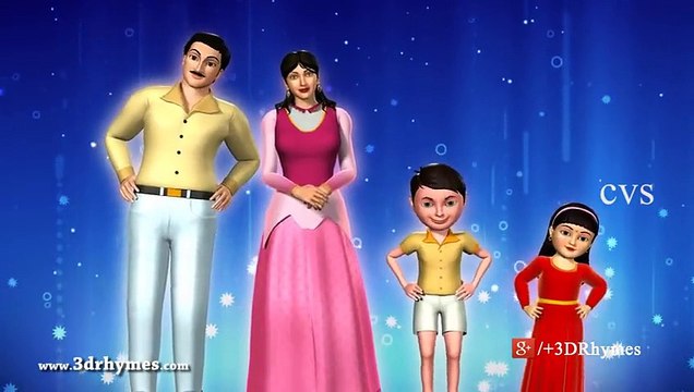Daddy Finger Finger Family Song 3D Animation Finger Family Nursery Rhymes & Songs for Children