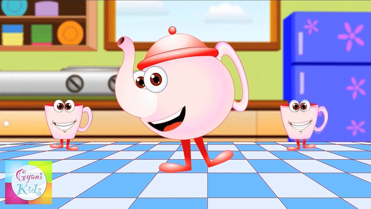 I am a little teapot Nursery Rhyme | Cartoon Animation Songs For Children