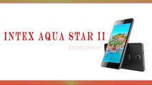 Intex Aqua Star II Smartphone Specifications & Features - Rear Camera 8 MP