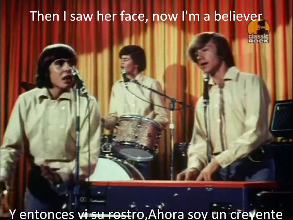 I'm a believer ~ The monkeys Sub Espanol ~Ingles