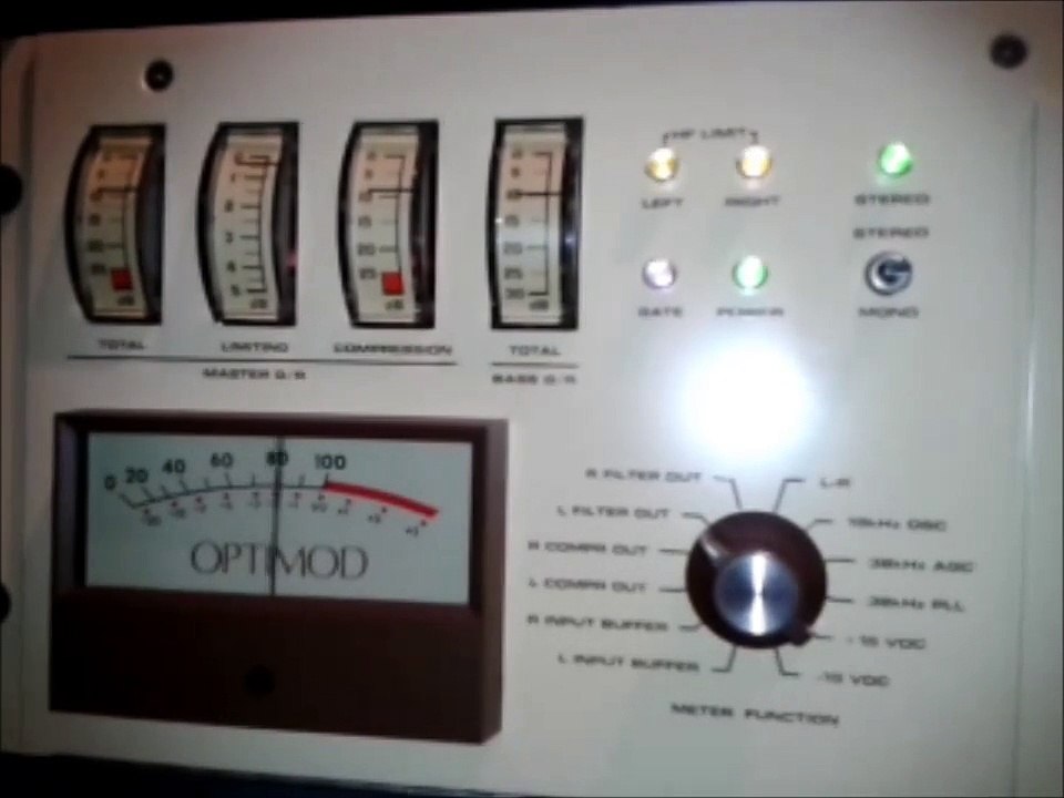 Audio test - Airchain CRL SGC800 + AEV Luxor + APHEX 2020 mk3 + Gentner Audio Prism FM + Orban Optimod FM 8100