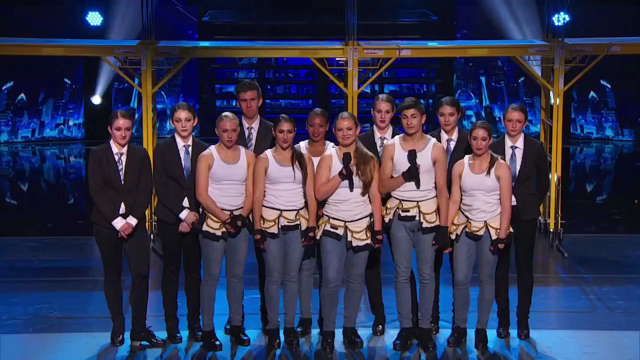 Americas Got Talent 2015 S10E10 Judge Cuts - The Squad Dance Troupe