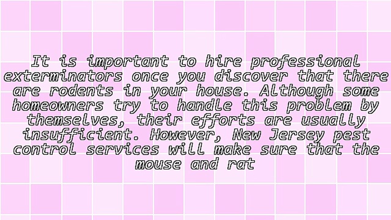 Ways To Protect Your Home From Rodents With The Help Of A New Jersey Pest Control Company